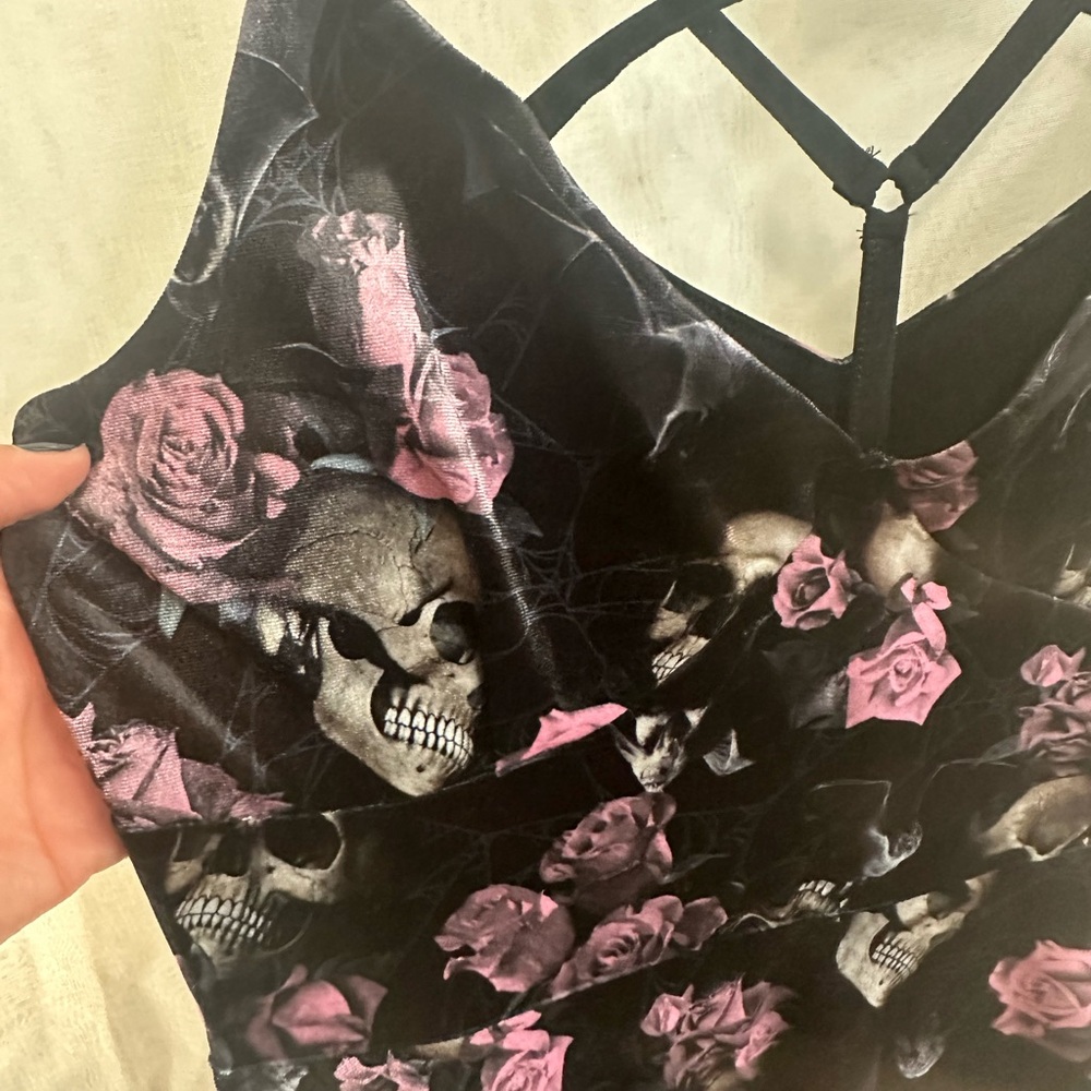 NWT Killstar Floral Magica Skater dress XL - Picture 4 of 8